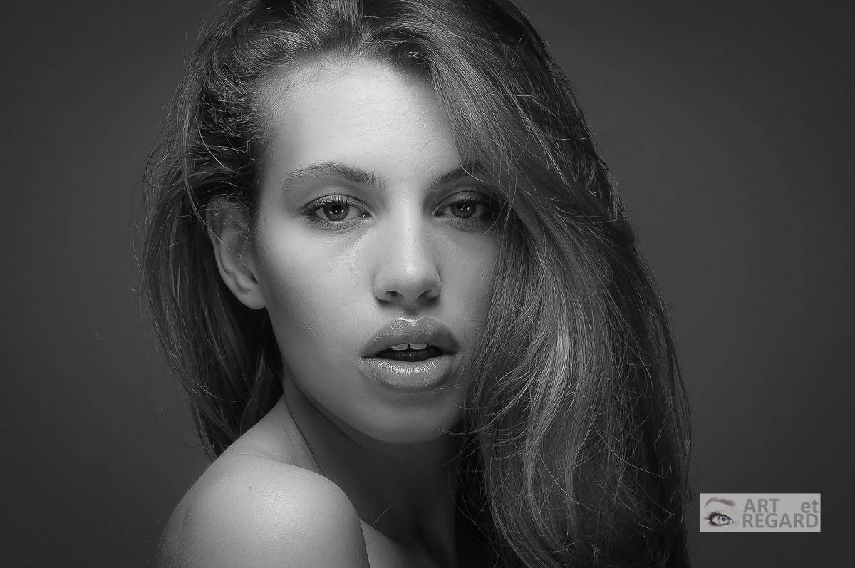 Portrait noir et blanc